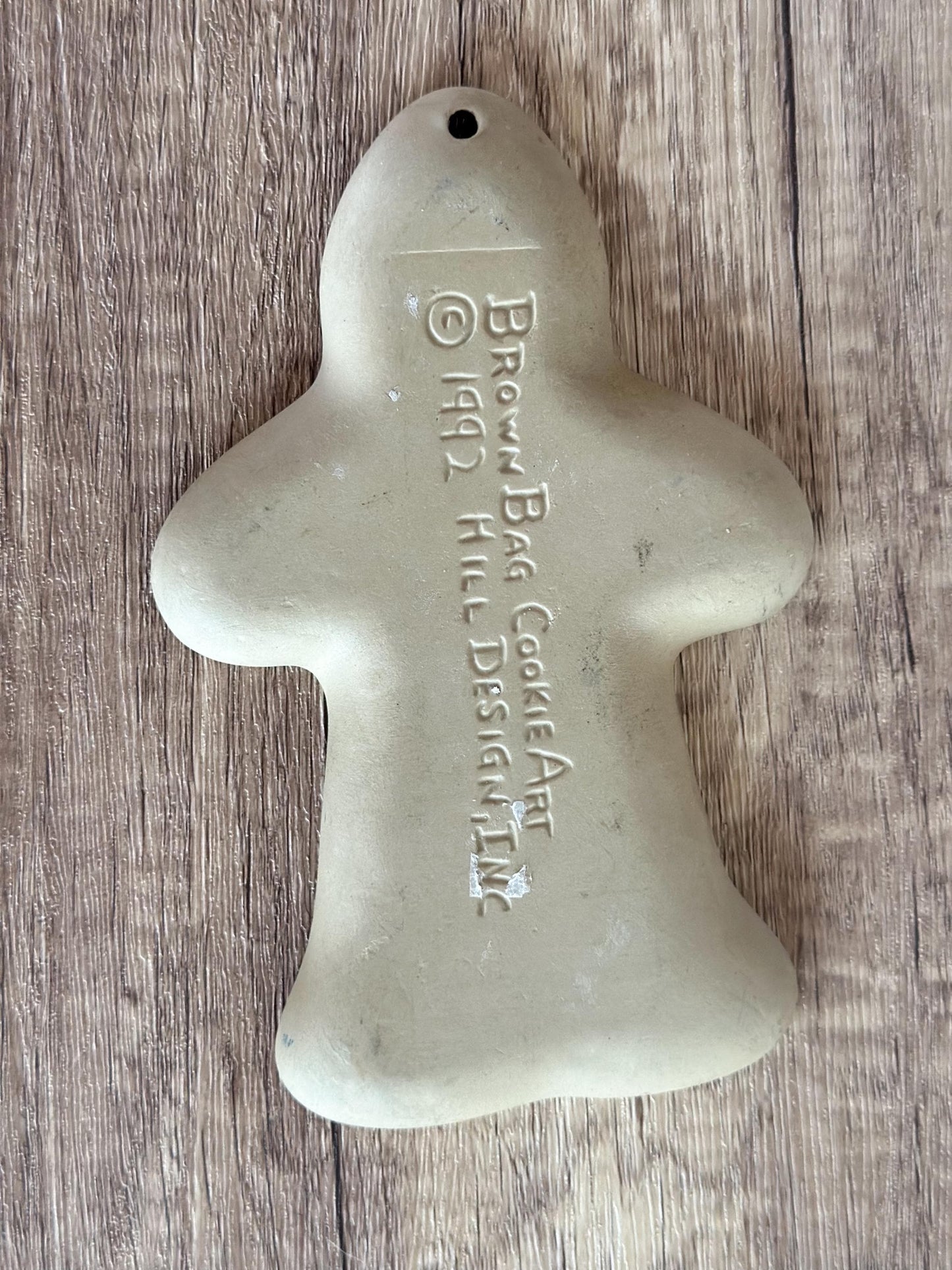 Brown Bag Cookie Art Gingerbread Man Mold