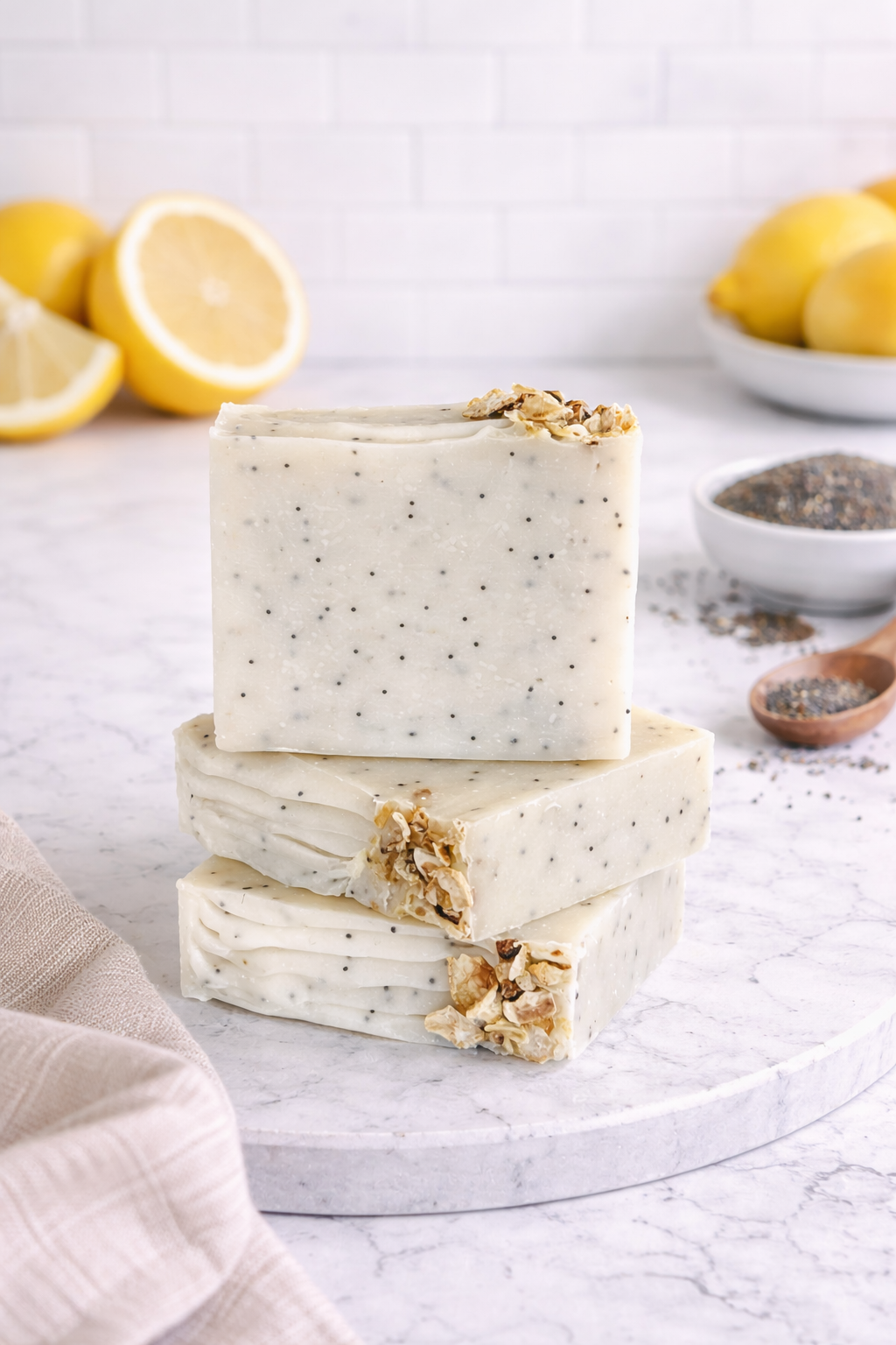 Lemon Poppyseed Soap