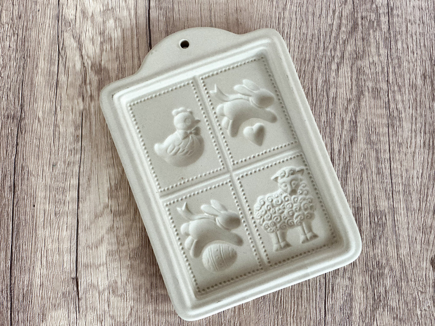 Easter Stoneware Cookie Mold