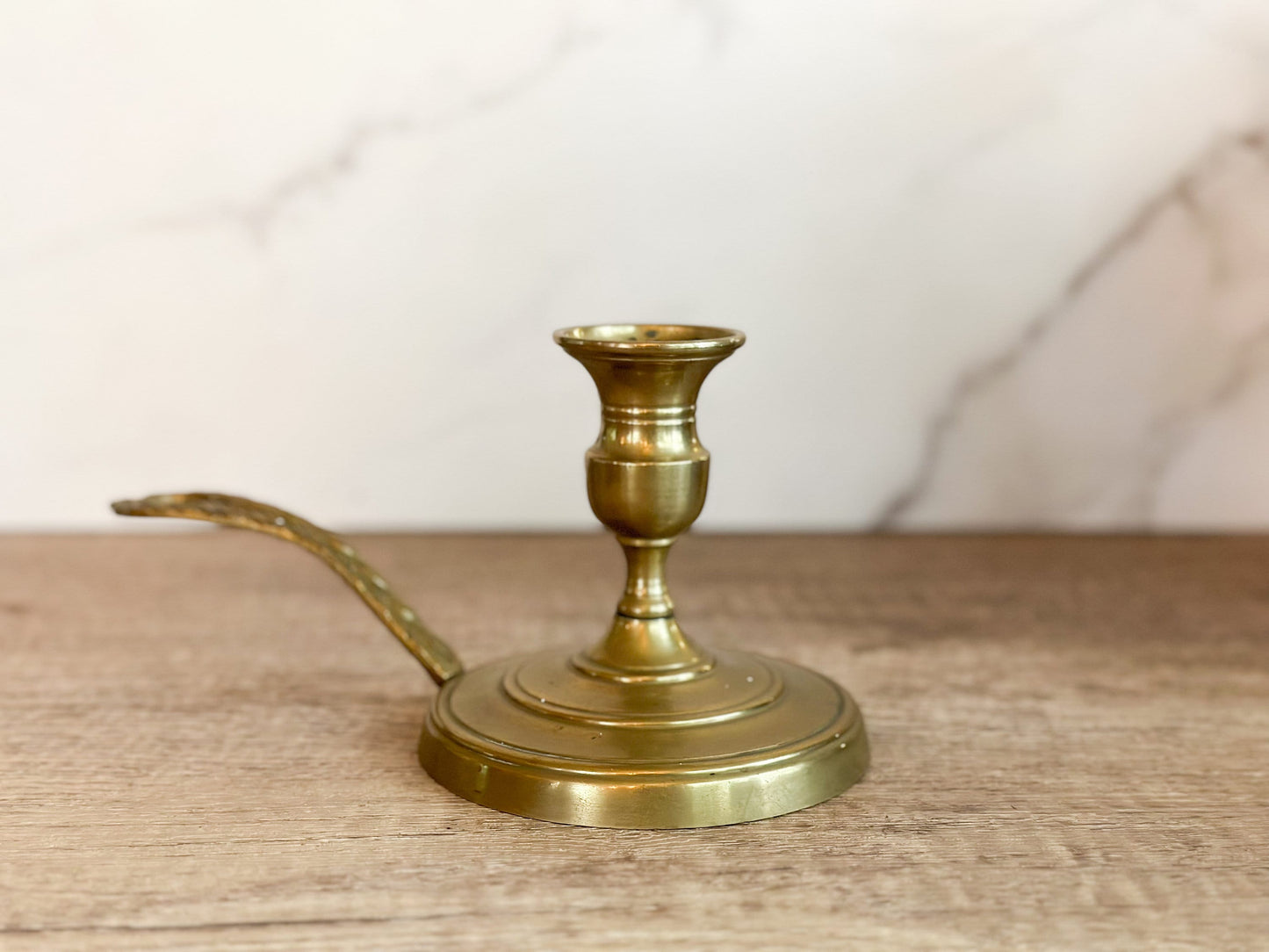 Brass Chamberstick Candle Holder