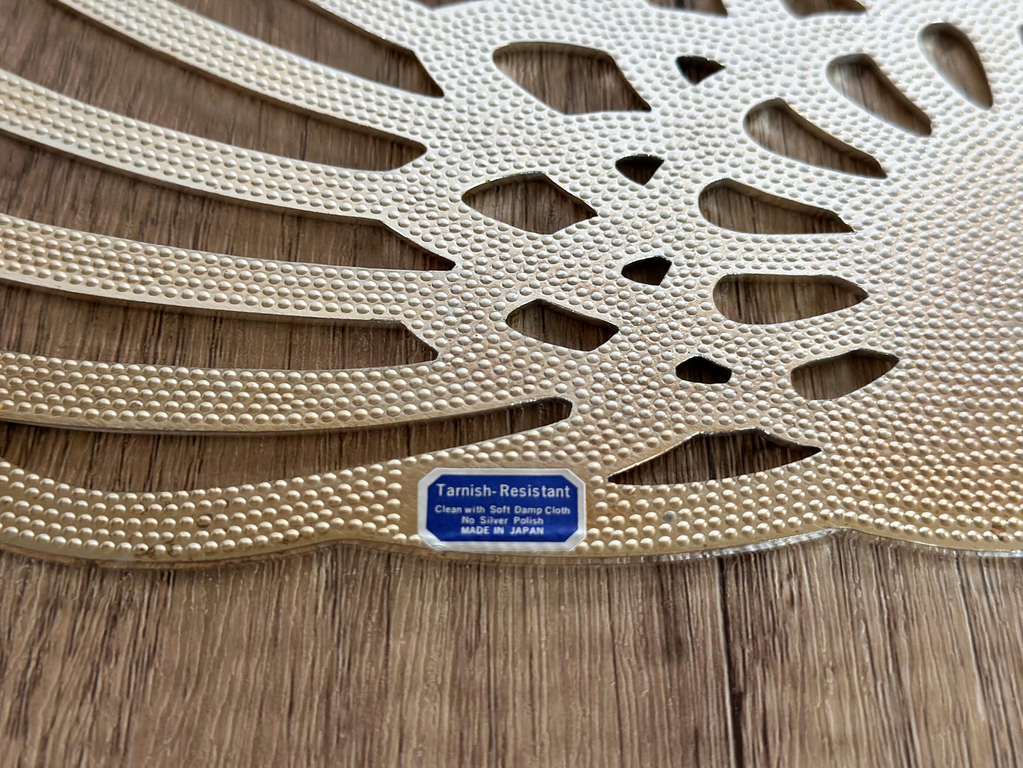 Silver Plated Swan Trivet