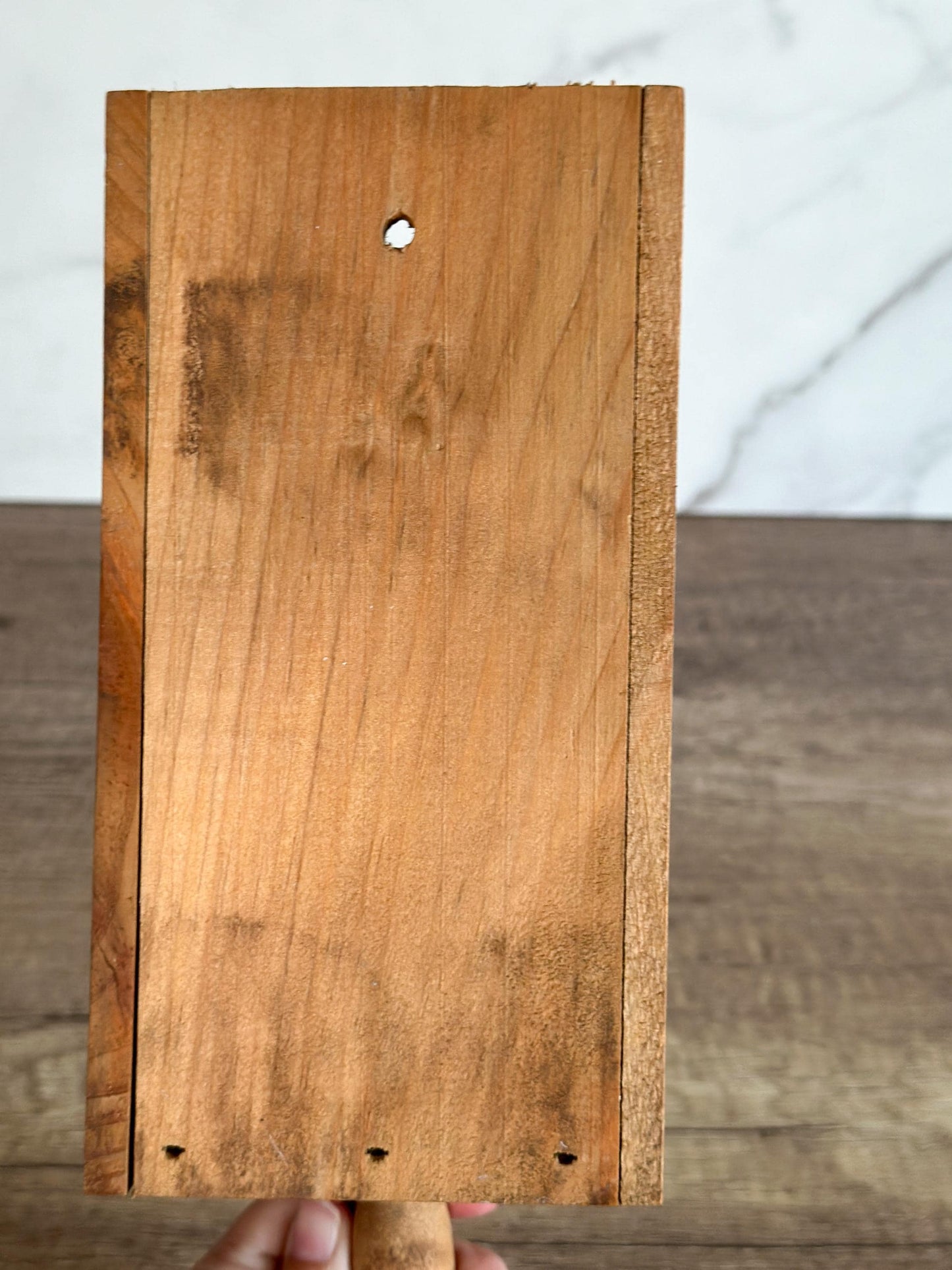 Wood Taper Candle Holder