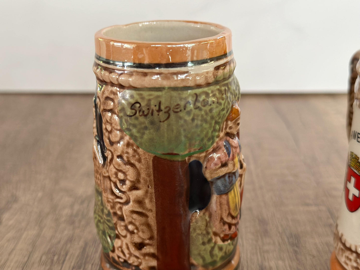 Pair of Mini Vintage Beer Steins