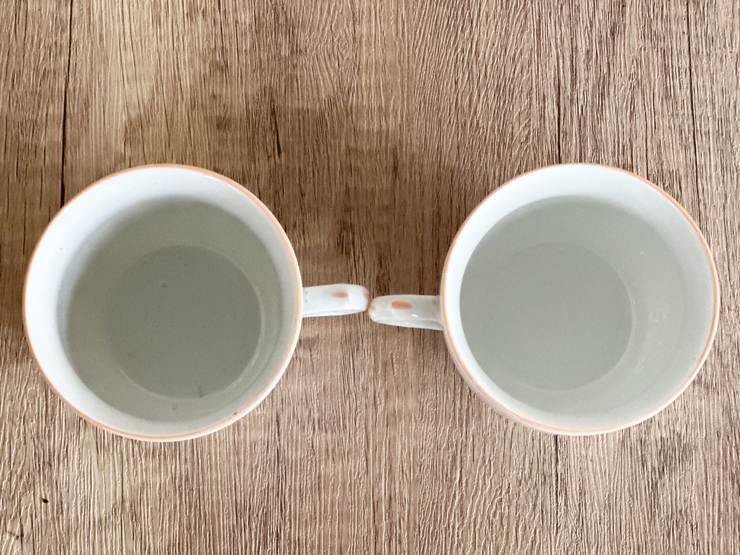 Pair of Floral Limoges Haviland Teacups