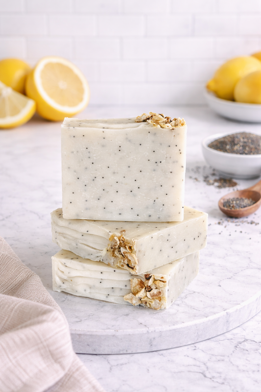 Lemon Poppyseed Soap
