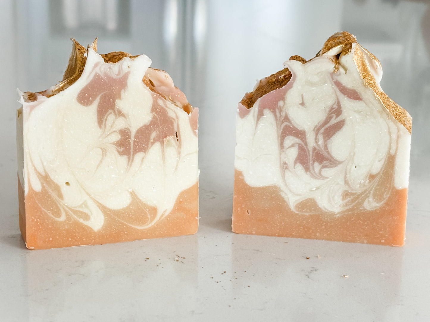 Cranberry Orange Swirl Soap