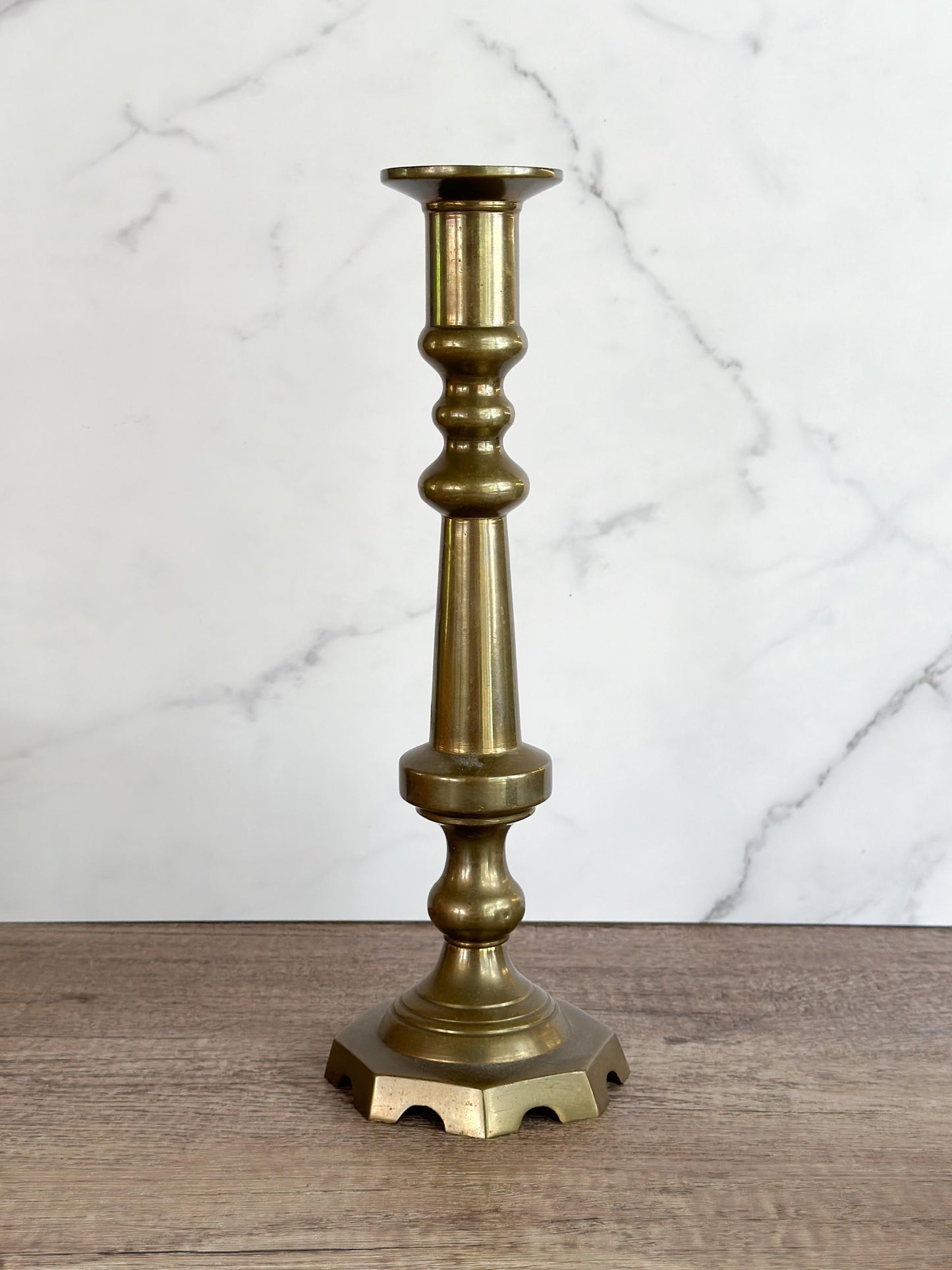 Large Brass Candlestick