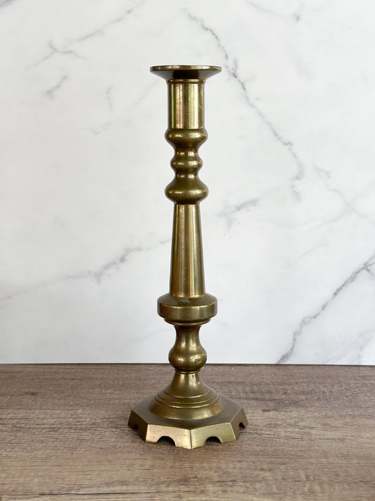 Large Brass Candlestick
